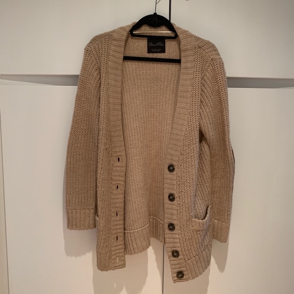 Zara | Sweaters | Brown Cardigan With 